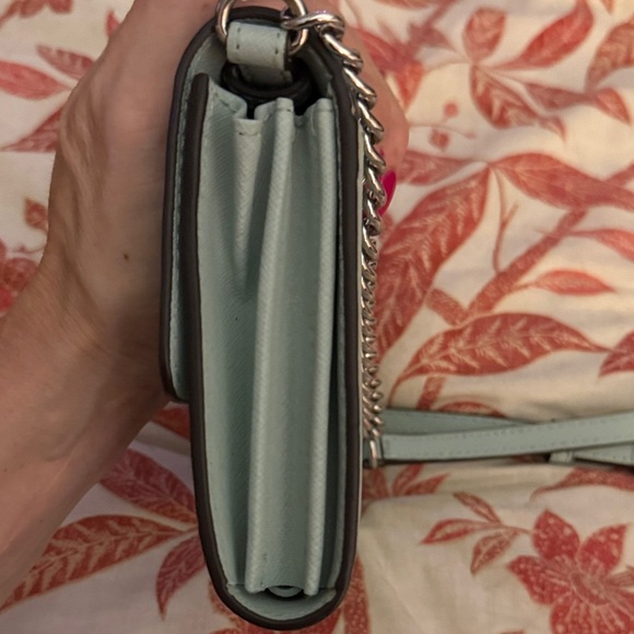 Michael Kors Silver Crossbody Bag - Picture 11 of 13